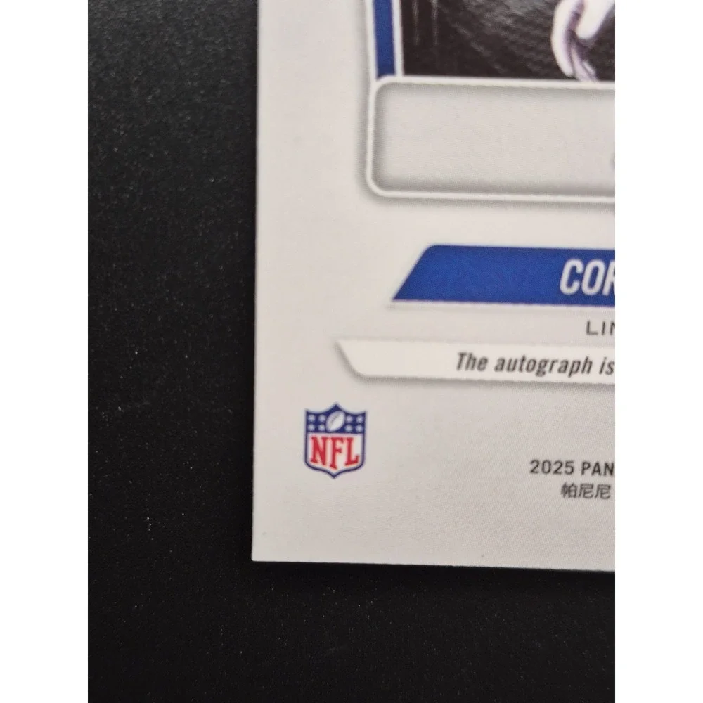 2025 Prizm Black Cornelius Bennett #SS-CBT Sensational Signatures Red /99‎ Bills